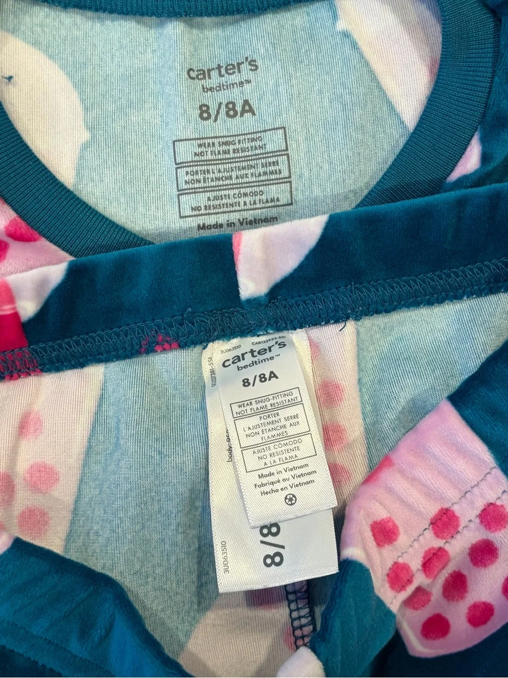 Carter’s Boba/ Bubble Tea Print Pajama Set 🧋😴💤